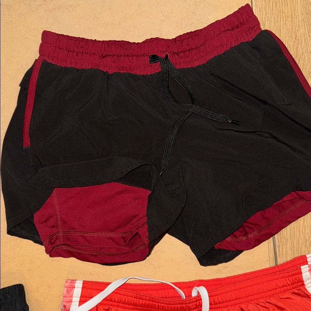 FOUR Pairs Athletic Work Out Running Shorts Women’s XS/S for Exercising - Picture 4 of 10